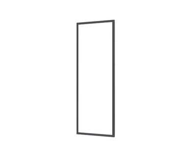 Muovielementti K= 2200 L= 700 mm, RAL 9011