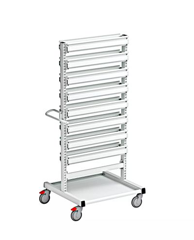 Ottolaatikkovaunu 715x780x1630 mm ESD