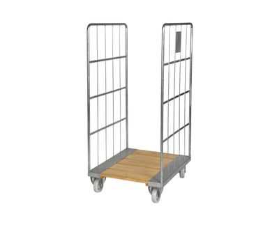 Puidust käru 400 kg, puidust alusplaat