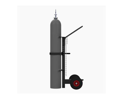 Ergonoomiline gaasiballoonide käru 80 kg KM07200-ERGO