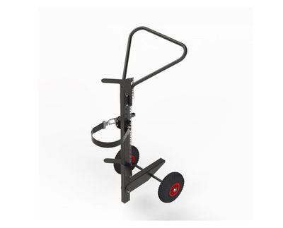 Ergonoomiline gaasiballoonide käru 80 kg KM07200-ERGO