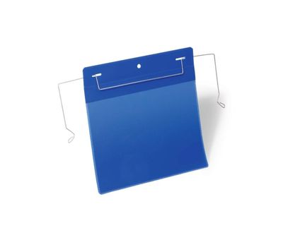 Plastiktasku A5 metallist hoidikutega