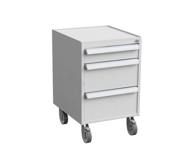 Metallilaatikosto 45/56-4, pyörillä