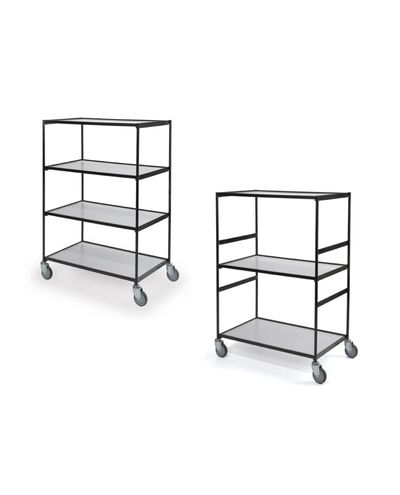 3 - ja 4 tasoiset logistiikkavaunut
