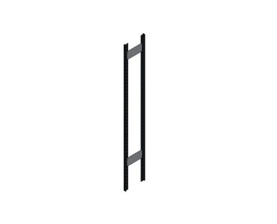 Kasten S90 väike lahtise pealispinnaga riiul 300 x 2020 mm