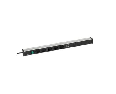 Pistikupesa 683, 5 pistikupesa+kaitselüliti+2xUSB
