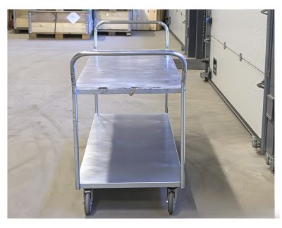 2-tasandiline riiulite käru