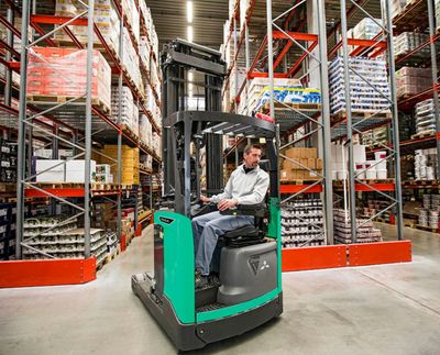 MITSUBISHI SENSIA EM REACH TRUCK