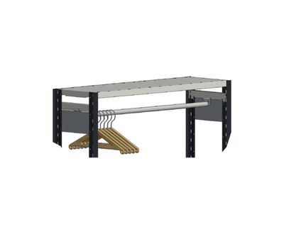 Riputusvarda väikesele hoiuriiulile kastide jaoks