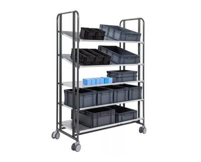 Kaubaaluste veoauto 168-L, 5 tasandit 1277 x 638 x 1850 mm Kaubaaluste veoauto 168-L, 5 tasandit 1277 x 638 x 1850 mm