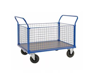 Kaubaaluste veoauto võrkseintega 500 kg, 1166x700x1020 mm Kaubaaluste veoauto võrkseintega 500 kg, 1166x700x1020 mm