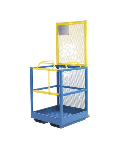 Henkilönostokori 2 henkilölle 1200 x 1200 x 1990 hyötykuorma 500 kg