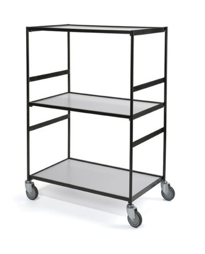 Logistiikkavaunu 3-tasolla 800 x 600 mm