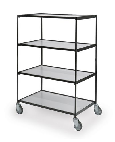 Logistiikkavaunu 4-tasolla 800 x 600 mm