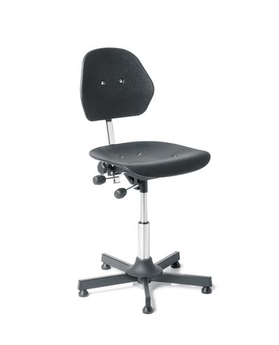 Työtuoli Solid, matala, liukunastoilla