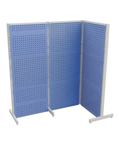 Teollisuusseinäke perusosa, 2-puolinen T-jalalla, 780x560x1850mm