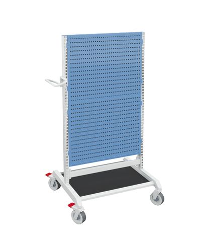 Yleisvaunu + 4 kpl reikälevytausta 740 x 612 mm, mitat 800 x 715 x 1625 mm