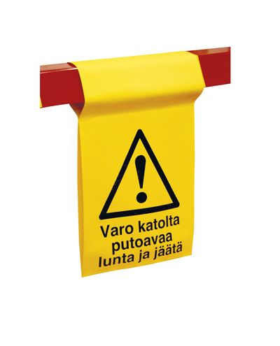 Varoituslippu kiinteistöpuomiin