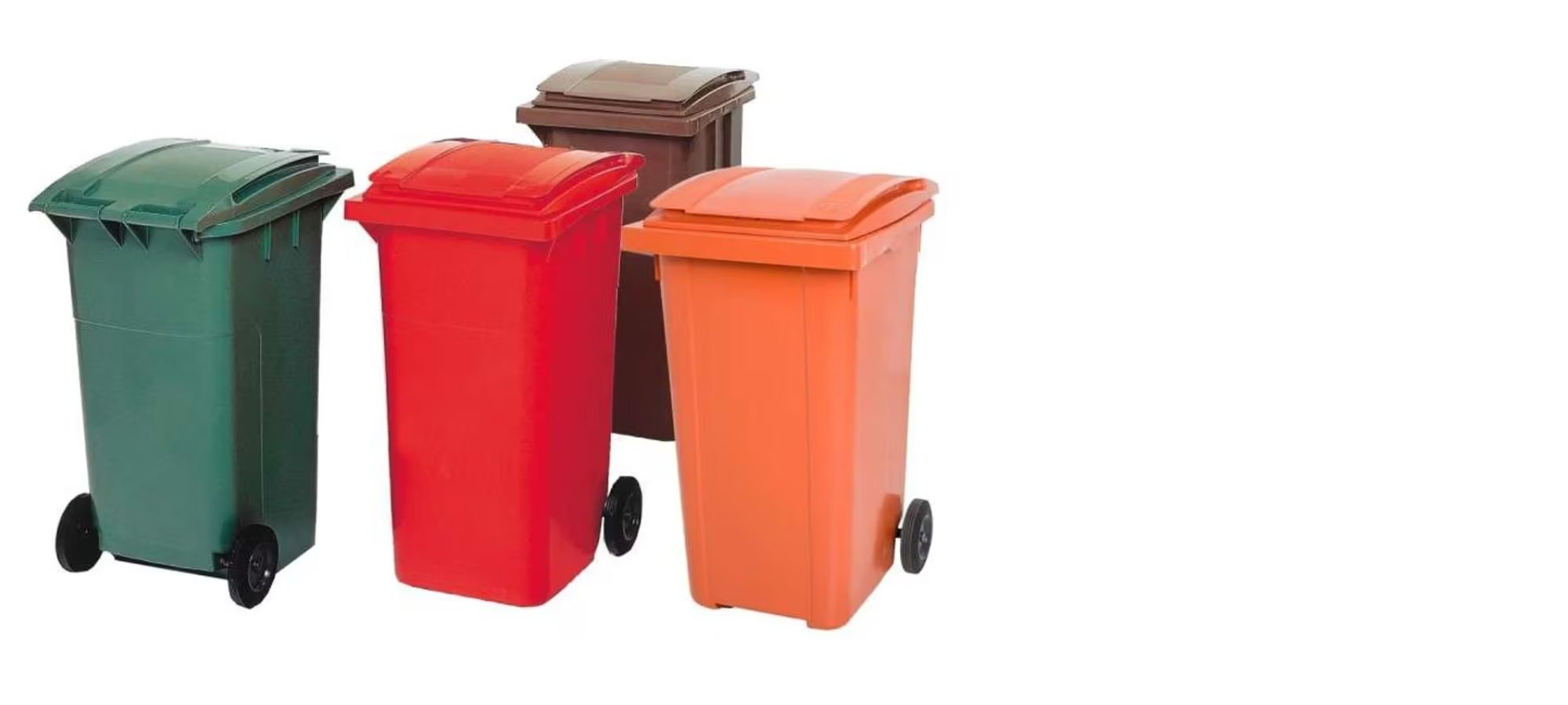 Plastist jäätmekonteinerid